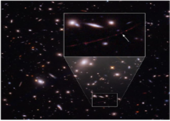 کشف دورترین ستاره‌ای که تا کنون دیده شده با استفاده از همگرایی گرانشی